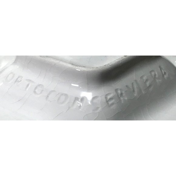 Vintage Ortoconserviera Olive Pickle Relish Dish Hand Painted Olives Veg Italy - Picture 5 of 7